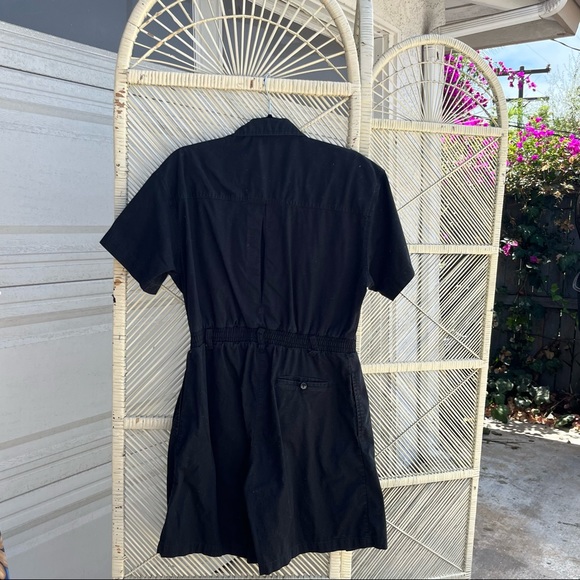 Vintage | Black Utility Romper - Picture 6 of 6